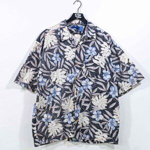 Ocean Pacific Floral Hawaiian Shirt Resort Tiki XL VTG 90s Beach Streetwear
